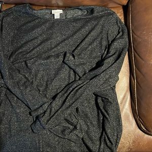 Heather Charcoal Lightweight Sweater Dress